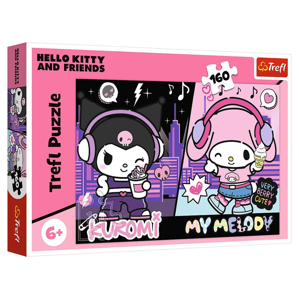 Trefl Hello Kitty and Friends - Kuromi, My Melody 160 Palaa