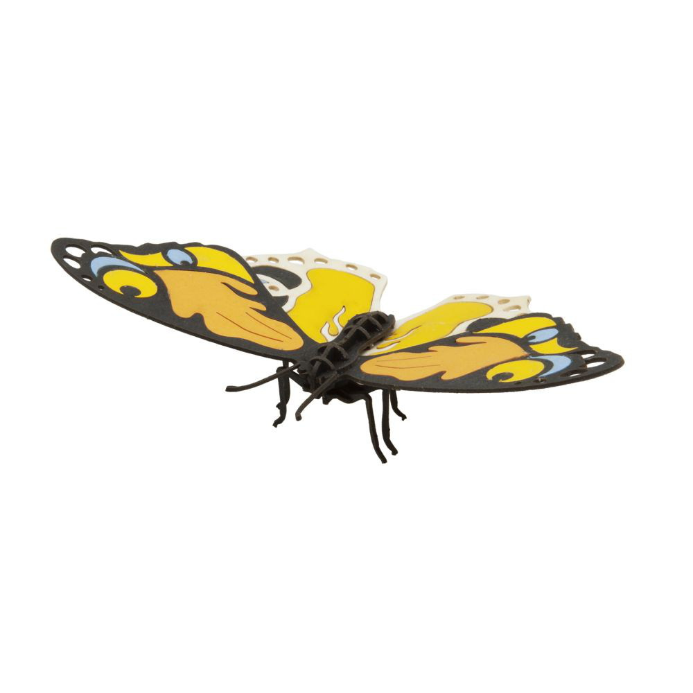 3D-paperipalapeli, Värikäs Perhonen