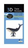 3D paper puzzle, Blue Whale