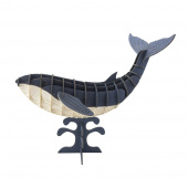 3D paper puzzle, Blue Whale