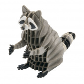 3D paper puzzle, Raccoon 3D paper puzzle, Raccoon