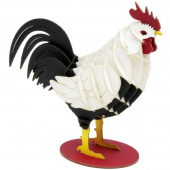 3D paper puzzle, Rooster 3D paper puzzle, Rooster