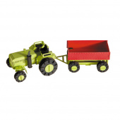 3D paper puzzle, Tractor with trailer