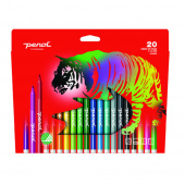 Penol Fiber pens 20-pack