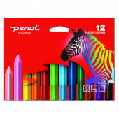 Penol Plastic Crayons 12 Pcs Penol Plastic Crayons 12 Pcs