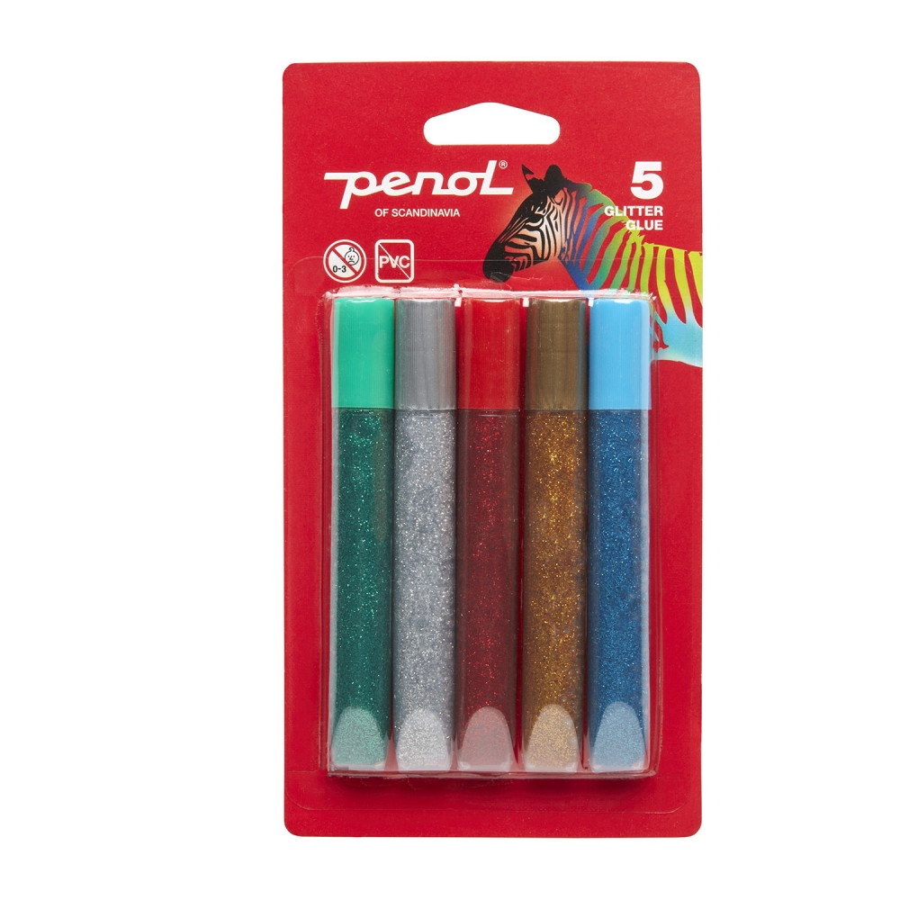 Penol Glitter Glue 5 Colors