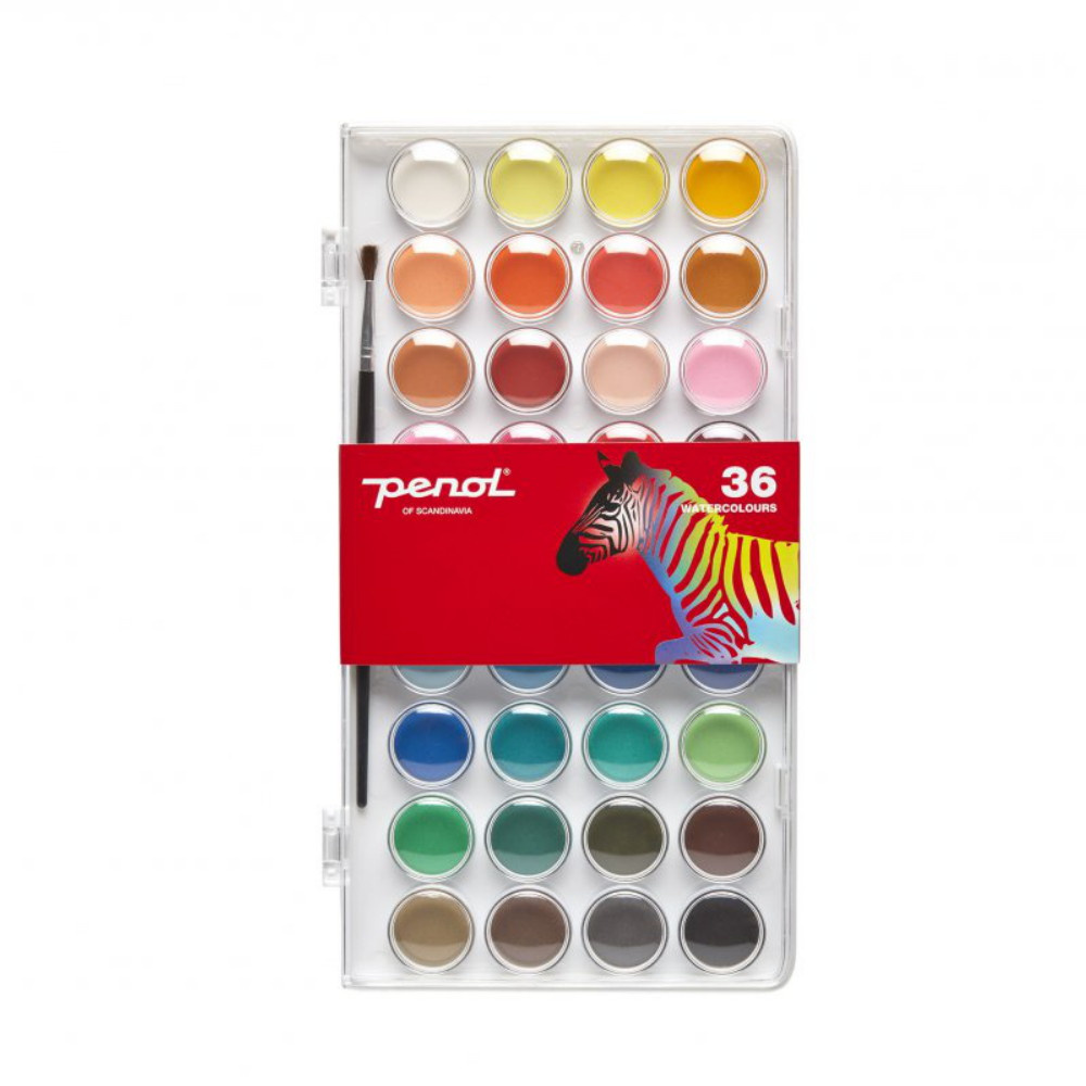 Penol Standard Watercolor Paint 36 Colors