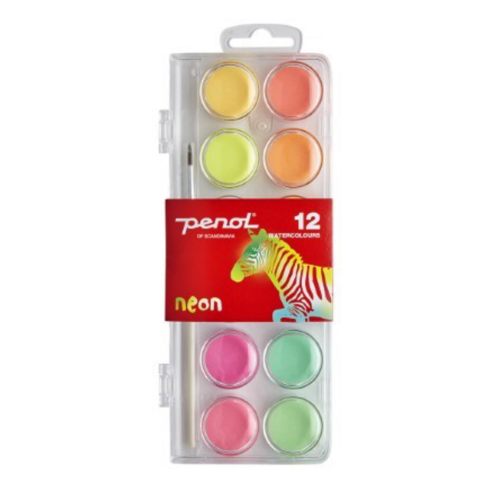 Penol Neon Watercolor 12 Colors