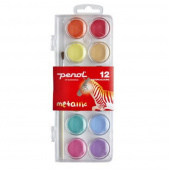 Penol Metallic Watercolor 12 Colors Penol Metallic Watercolor 12 Colors