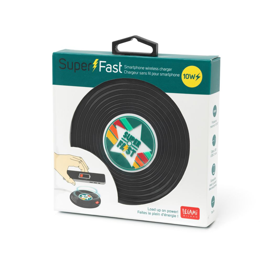 Superfast, Wireless Charger - Vinyl