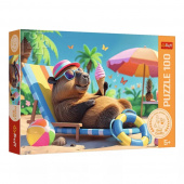 Trefl Relax in Capybara Style 100 Palaa Trefl Relax in Capybara Style 100 Palaa