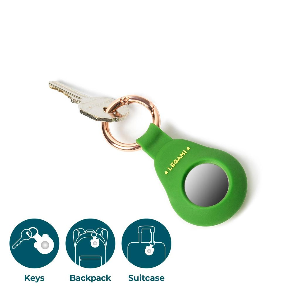 Keychain for AirTag Avocado