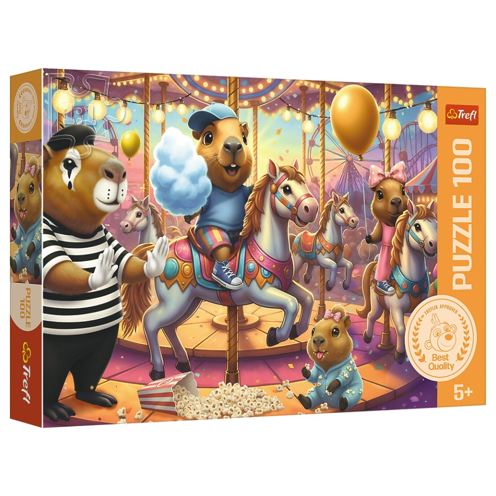 Trefl Palapeli: Capybara On Vacation 100 Palaa