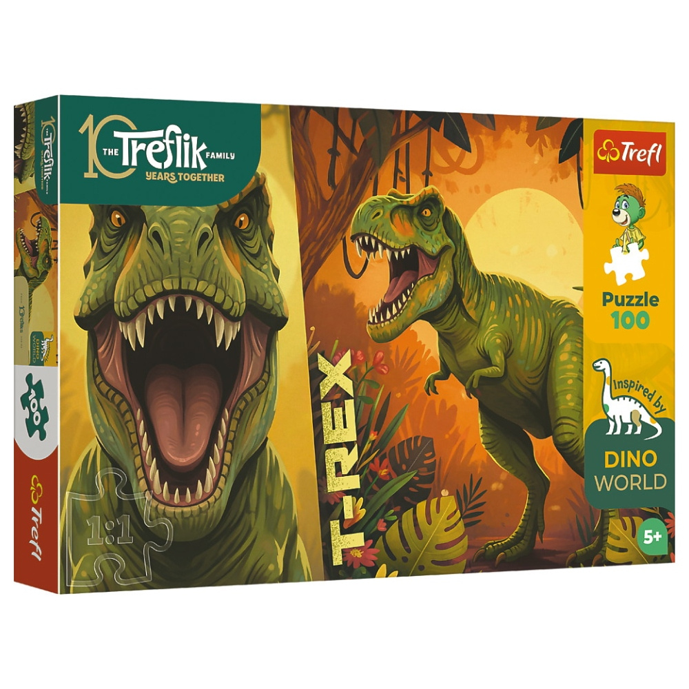 Trefl Palapeli: Dino World T-Rex 100 Palaa