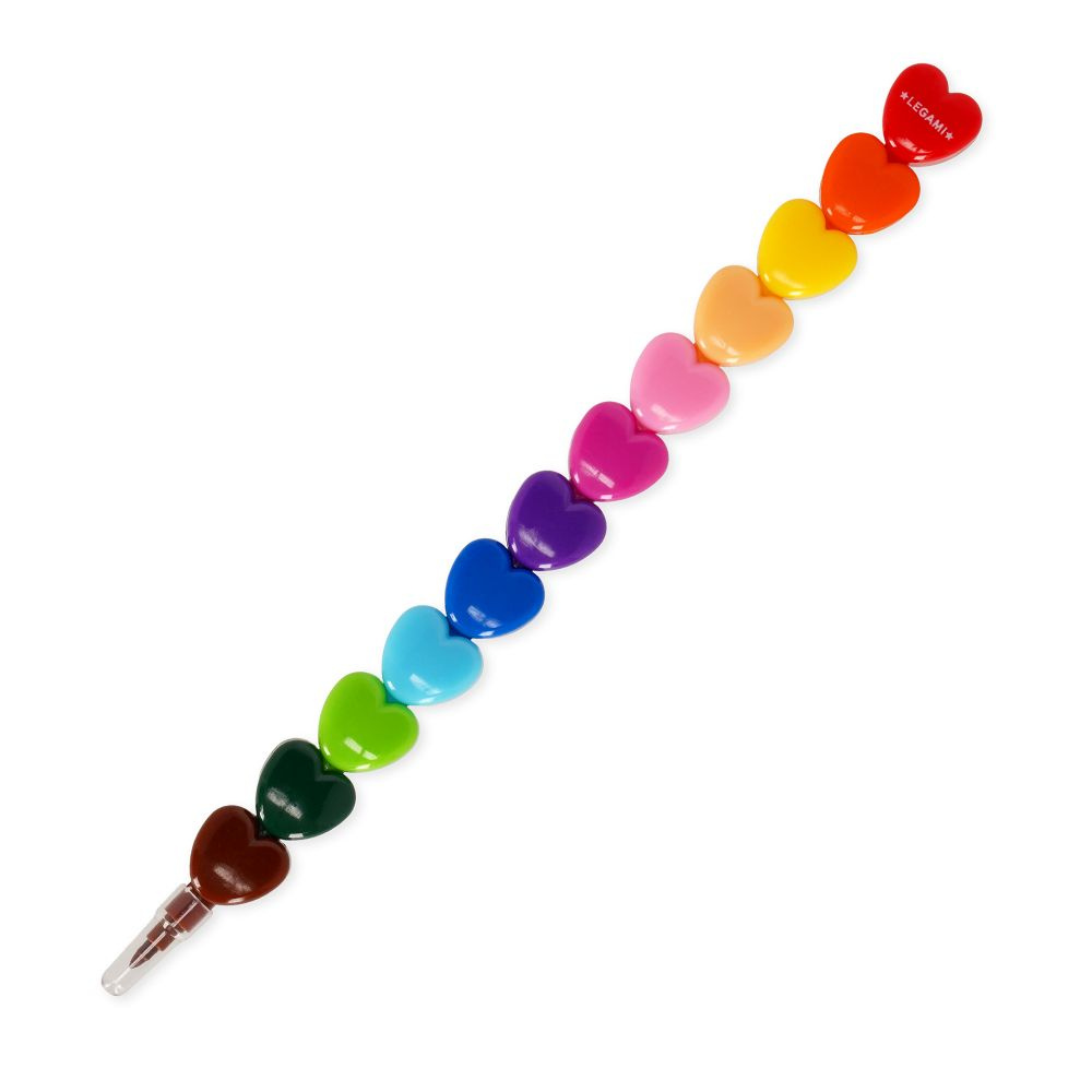 Stackable Crayons - Heart