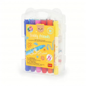 Twistable Crayons Vahaliidut Teddy Friends 12 kpl Twistable Crayons Vahaliidut Teddy Friends 12 kpl