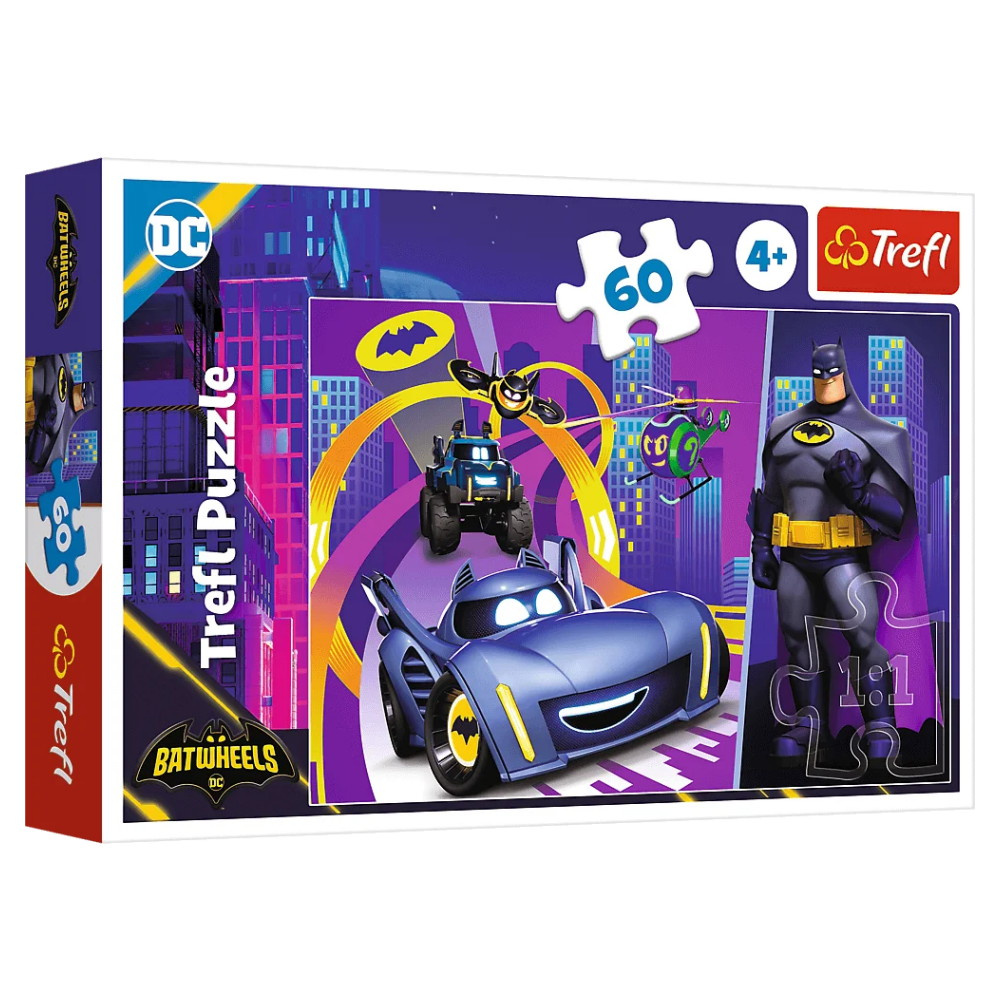 Trefl DC Batwheels 60 Palaa