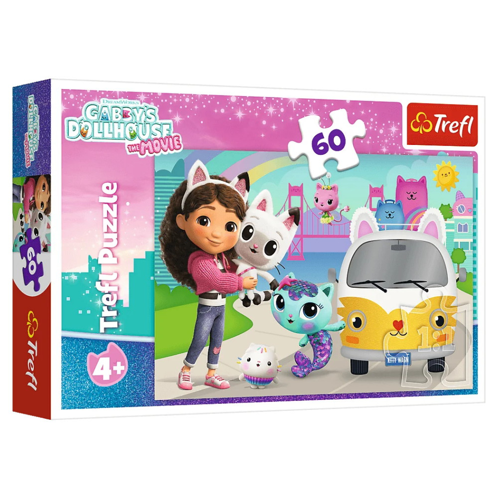 Trefl Gabby's Dollhouse 60 Palaa