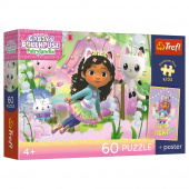 Trefl Palapeli: Gabby's Dollhouse 60 Palaa Trefl Palapeli: Gabby's Dollhouse 60 Palaa