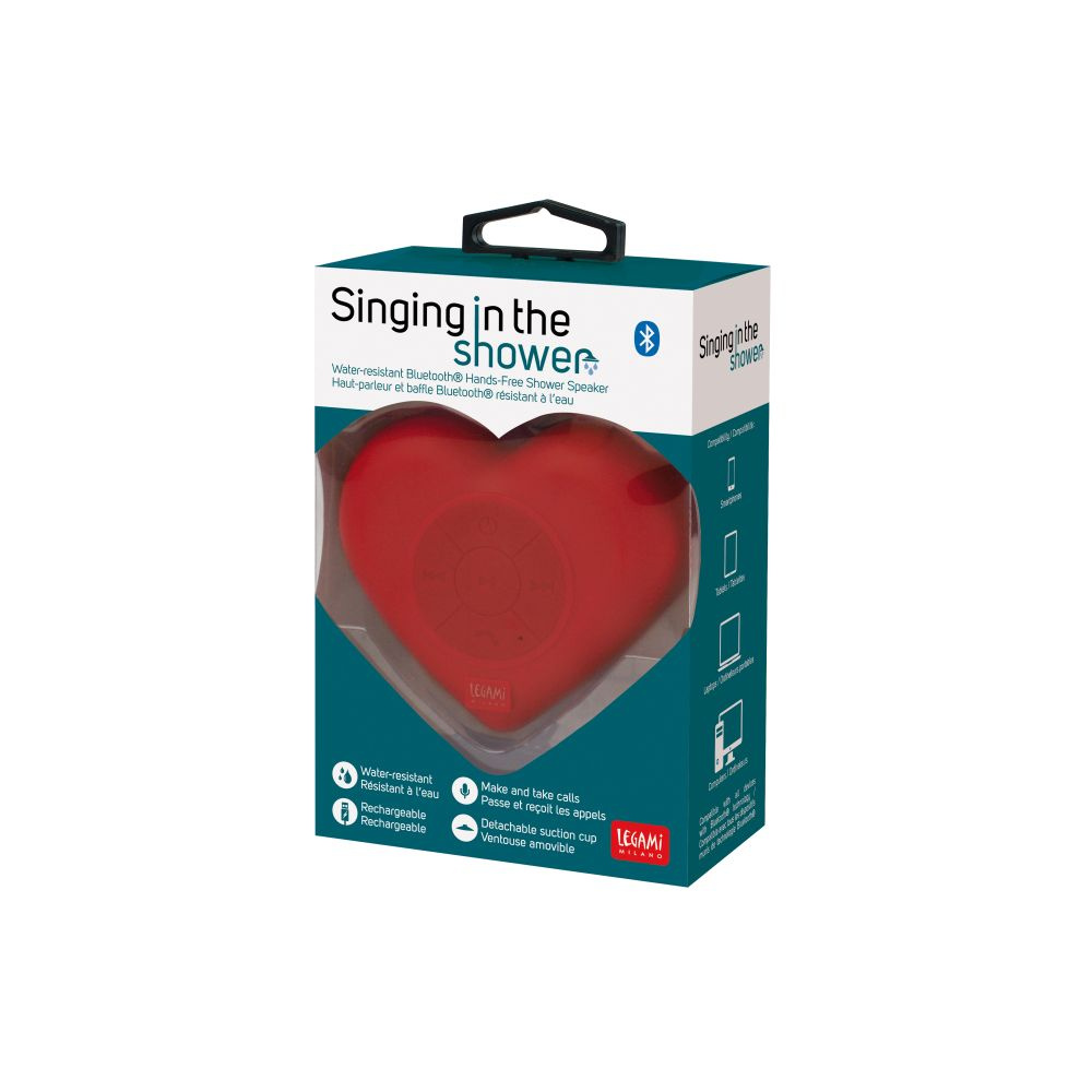 Singing in the Shower speaker - Heart