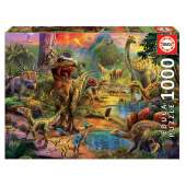 Educa: Land of dinosaurs 1000 Palaa