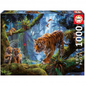 Educa Tigers in the Tree 1000 Palaa