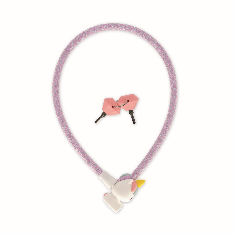 Polkupyörän lukko avaimella - Yksisarvinen