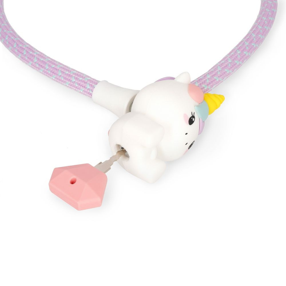 Polkupyörän lukko avaimella - Yksisarvinen