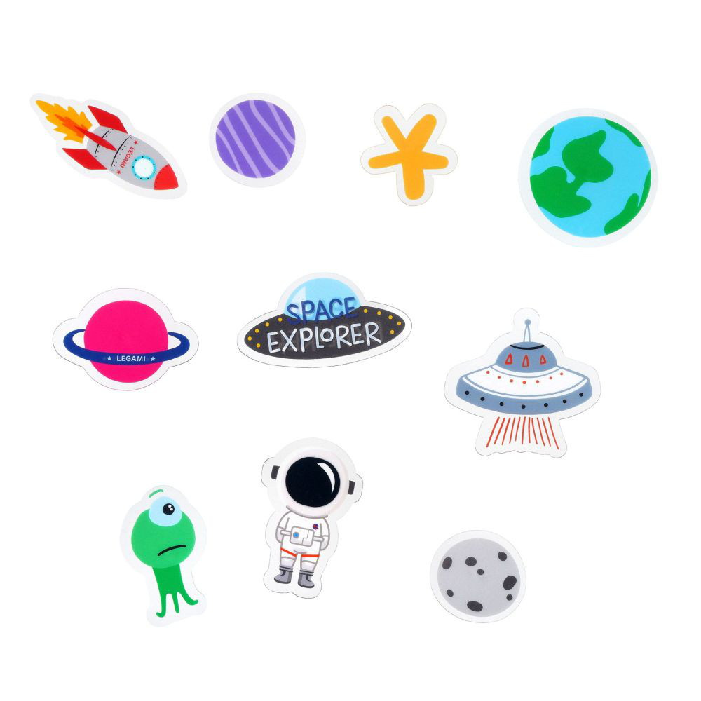 Bicycle wheel decoration, Space