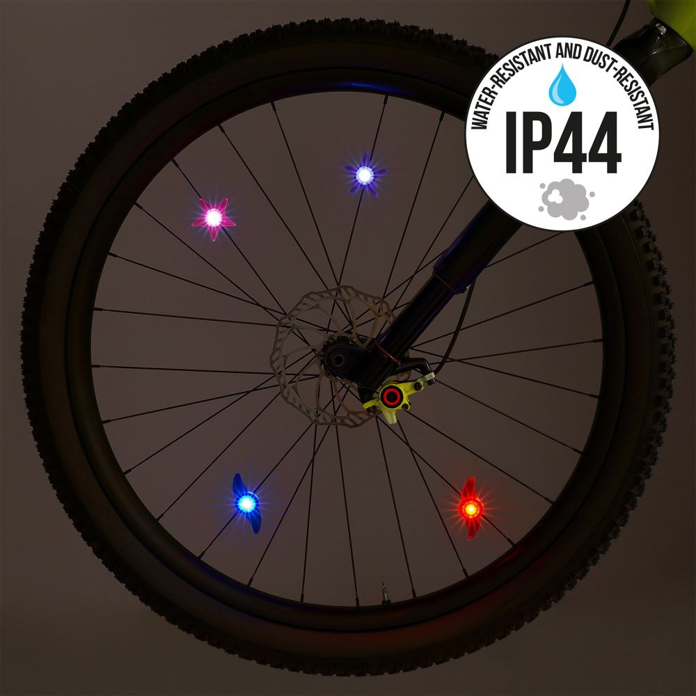 Bicycle spoke lights Space