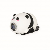 Polkupyörän valo digitaalisella soittokellolla, Panda Polkupyörän valo digitaalisella soittokellolla, Panda
