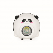 Polkupyörän valo digitaalisella soittokellolla, Panda Polkupyörän valo digitaalisella soittokellolla, Panda