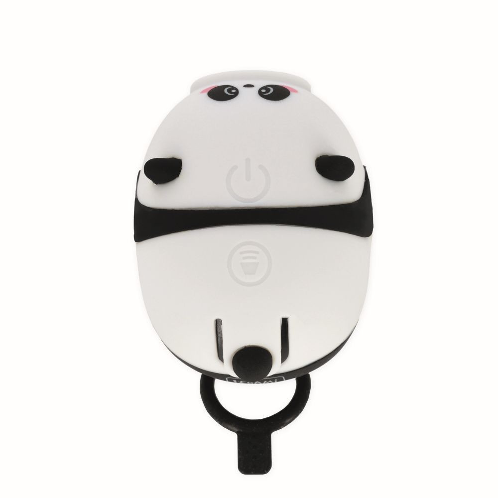 Polkupyörän valo digitaalisella soittokellolla, Panda