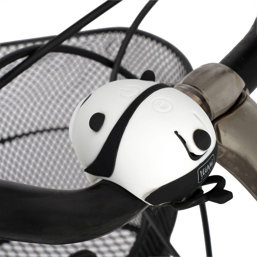 Polkupyörän valo digitaalisella soittokellolla, Panda