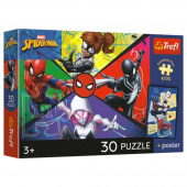 Trefl Palapeli: Spiderman 30 Palaa Trefl Palapeli: Spiderman 30 Palaa