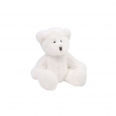 Fleece blanket & soft toy White teddy bear Fleece blanket & soft toy White teddy bear