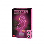 It's a sign, LED lamp - Flamingo