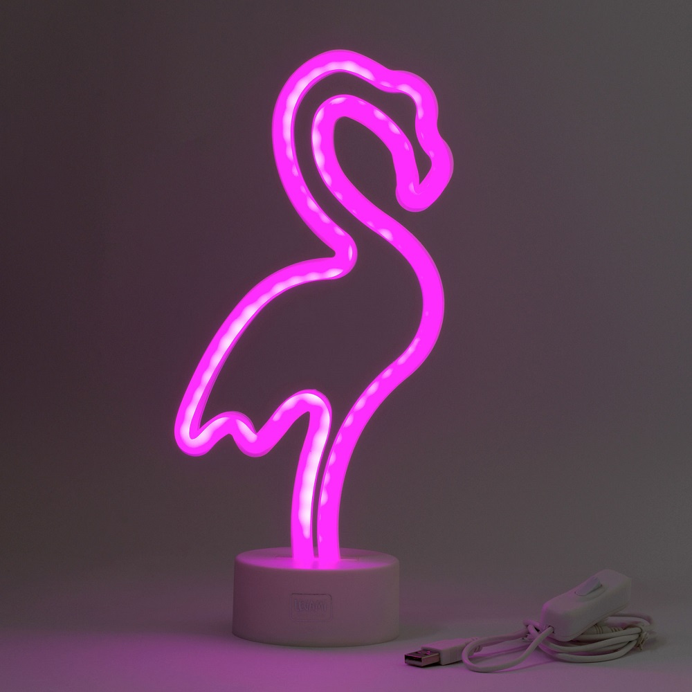 It's a sign, LED lamp - Flamingo