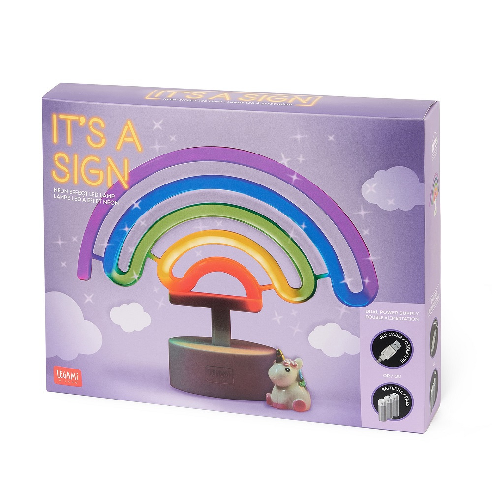 It's a sign, LED lamp - Rainbow