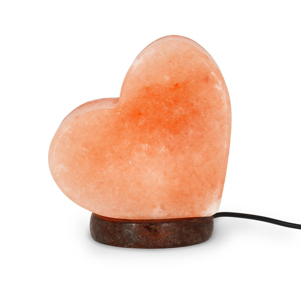 Himalayan salt lamp, Heart