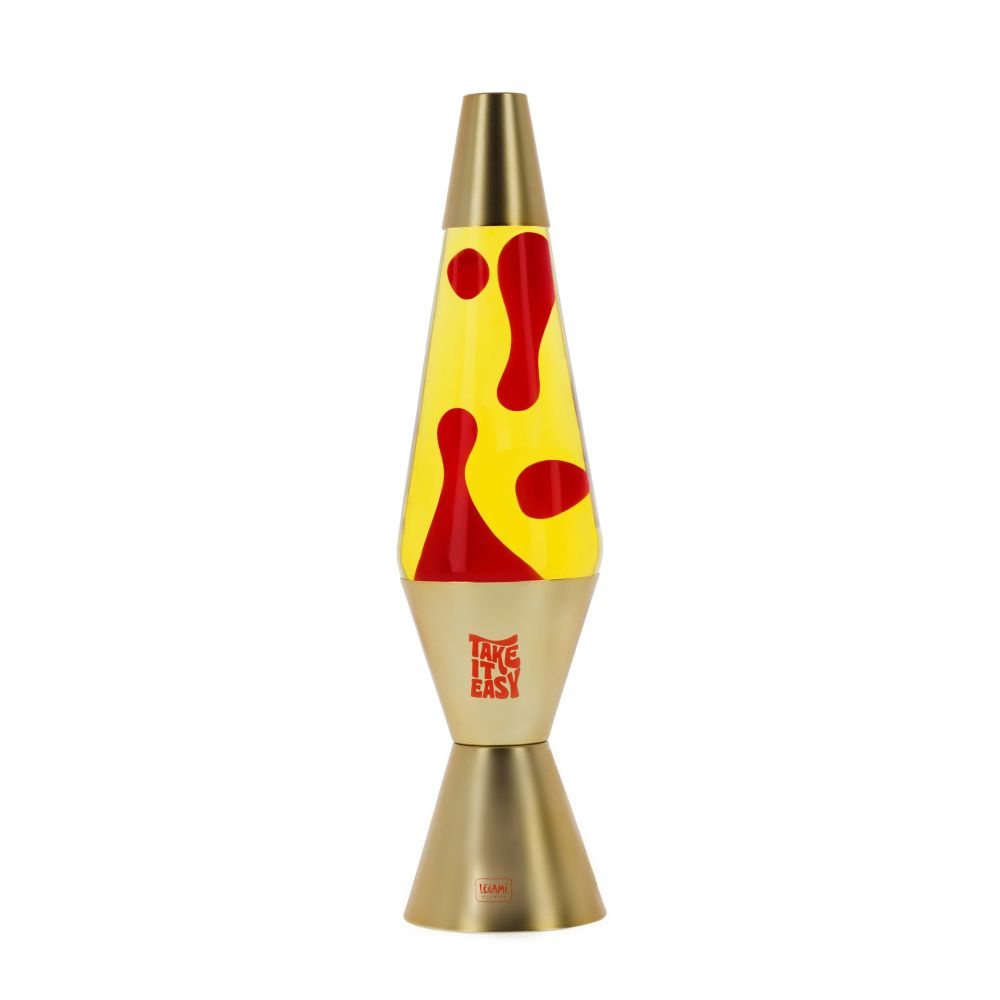 Magmastic Lava Lamp - Gold