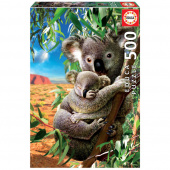 Educa: Koala and Cub 500 Palaa