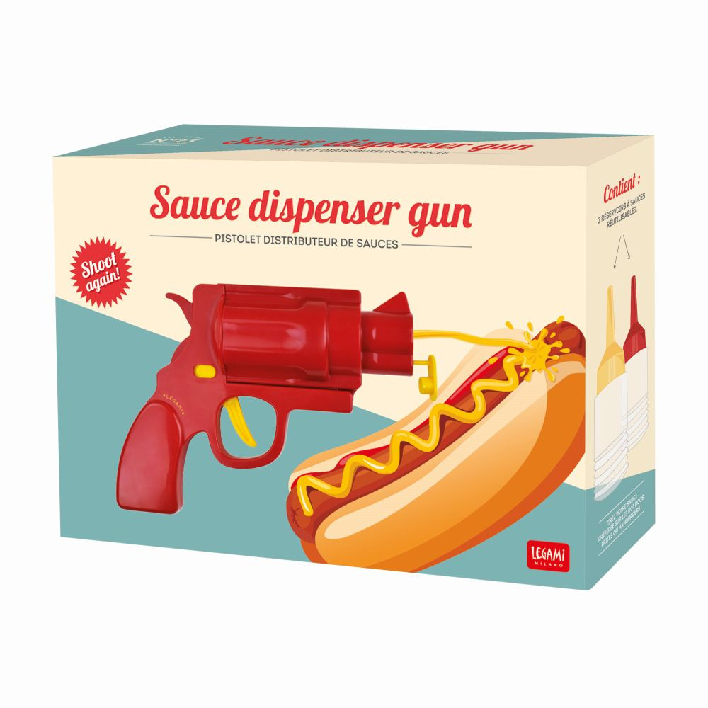 Sauce dispenser gun