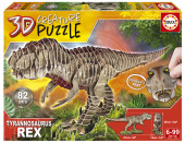 Educa 3D Tyrannosaurus Rex 82 Palaa Educa 3D Tyrannosaurus Rex 82 Palaa