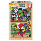 Educa: Marvel Spidey & His Amazing Friends 2 x 25 Palaa