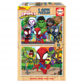Educa: Marvel Spidey & His Amazing Friends 2 x 25 Palaa Educa: Marvel Spidey & His Amazing Friends 2 x 25 Palaa