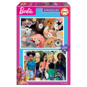 Educa: Barbie 2 x 100 Palaa