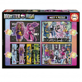 Educa: Monster High - Multi 4, 50-150 Palaa