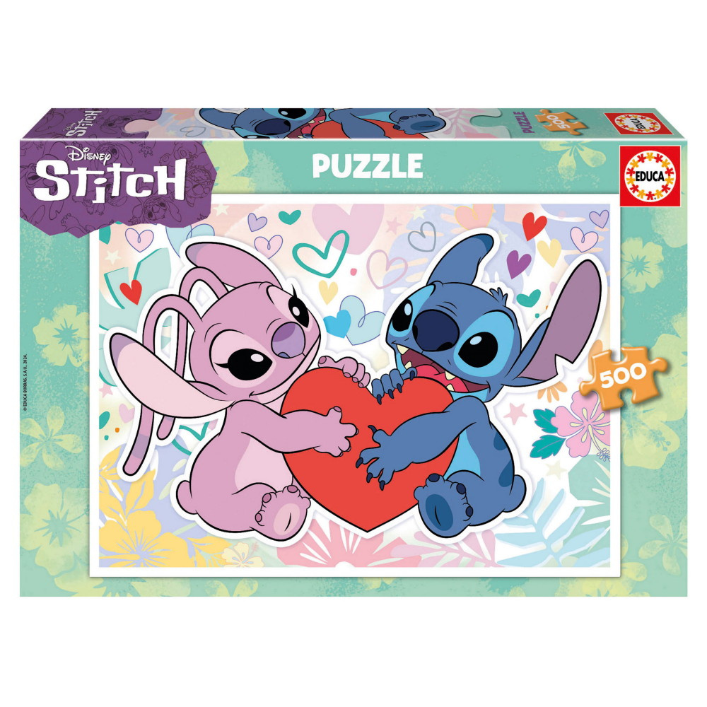Educa Disney Stitch 500 Palaa