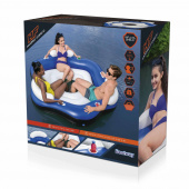 Hydro-force X3 Swimming raft 199 X 176 Cm Hydro-force X3 Swimming raft 199 X 176 Cm